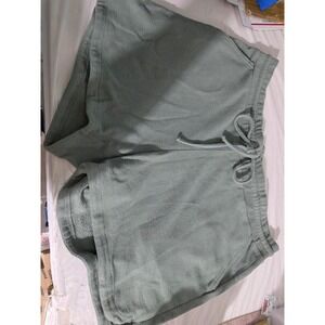 Maurices Lounge Shorts Comfy Knit Drawstring Waist Casual Sage Green‎ 1X